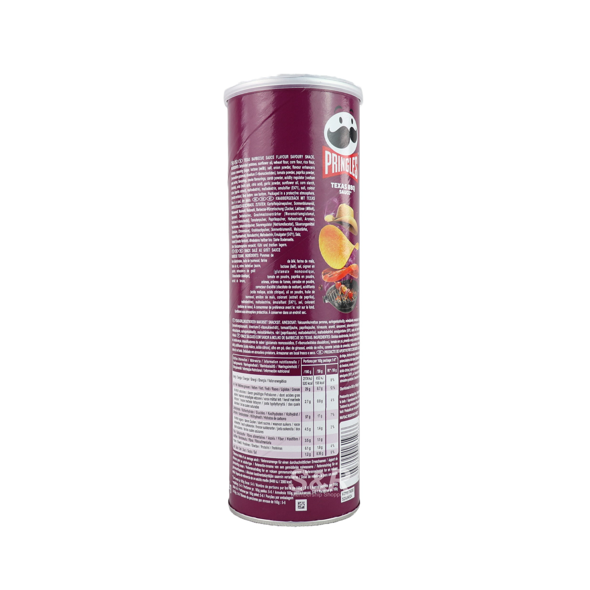 Pringles Texas BBQ Sauce
