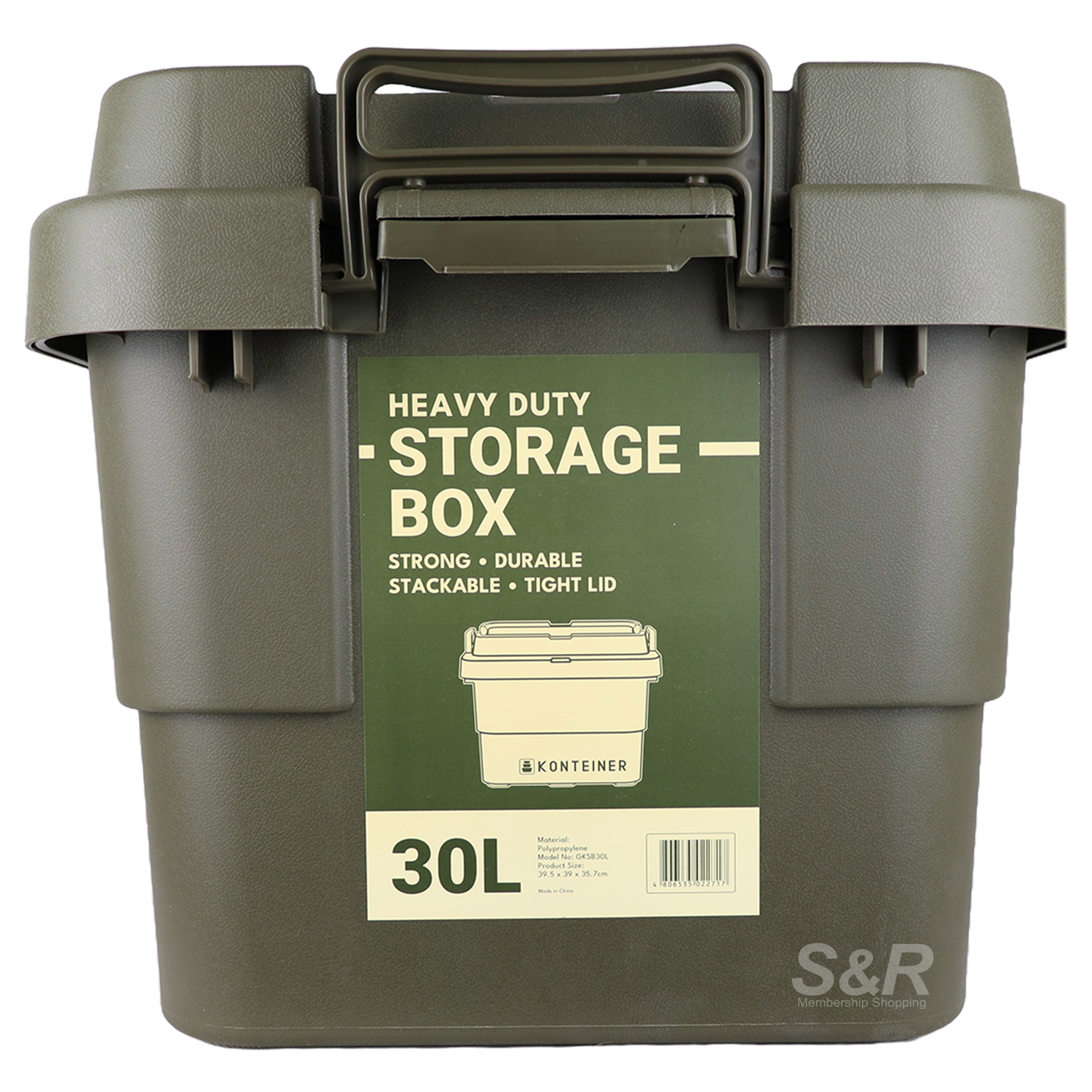 Konteiner Heavy Duty Storage Box 30L