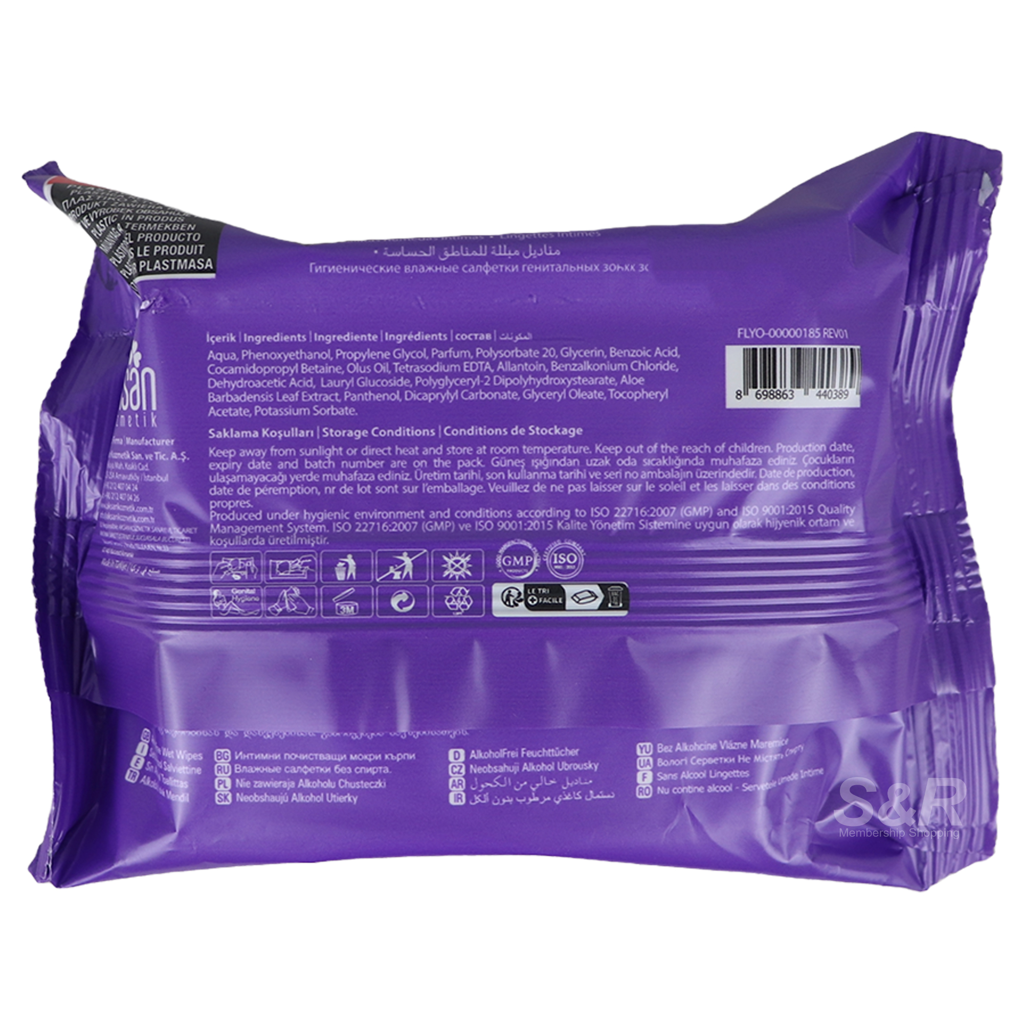 Deep Fresh Feminine Intimate Genital Hygenic Wet Wipes 25pcs