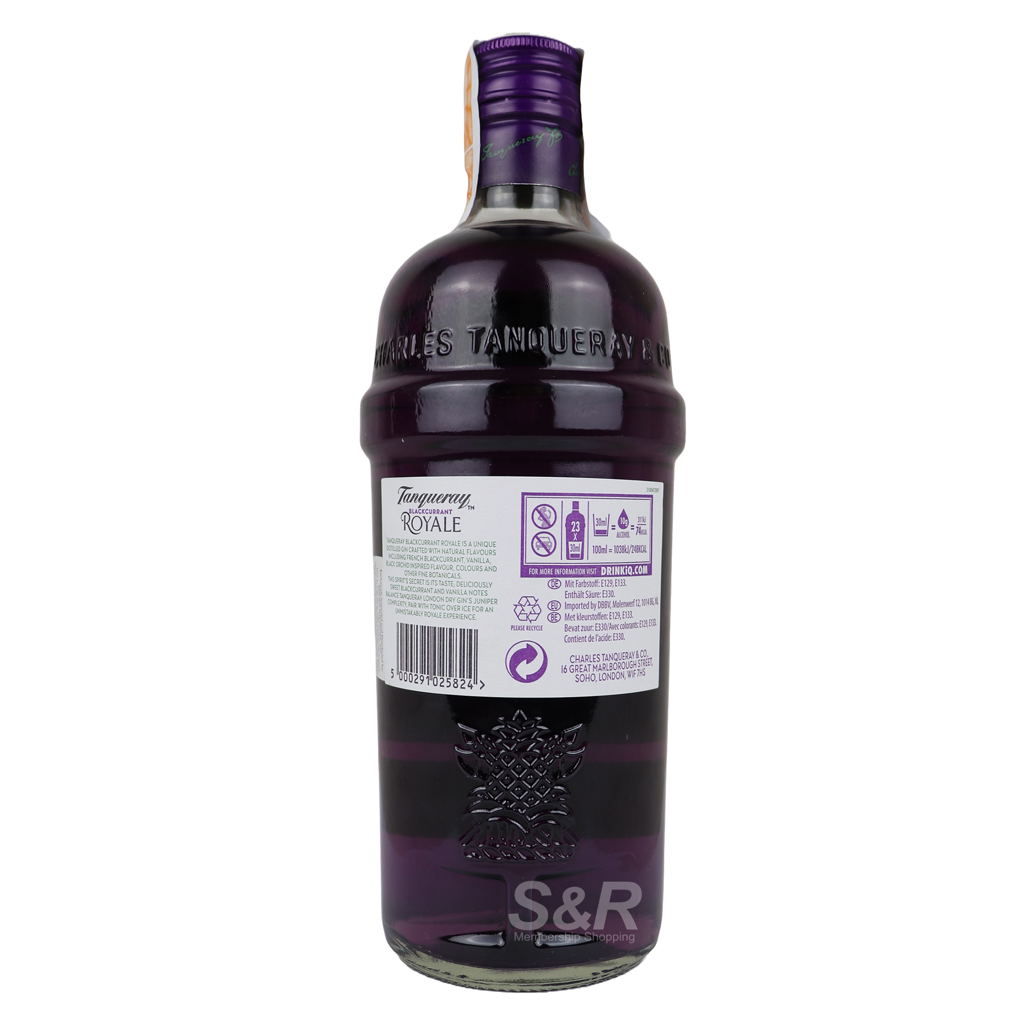 Tanqueray Blackcurrant Royale Gin 700mL