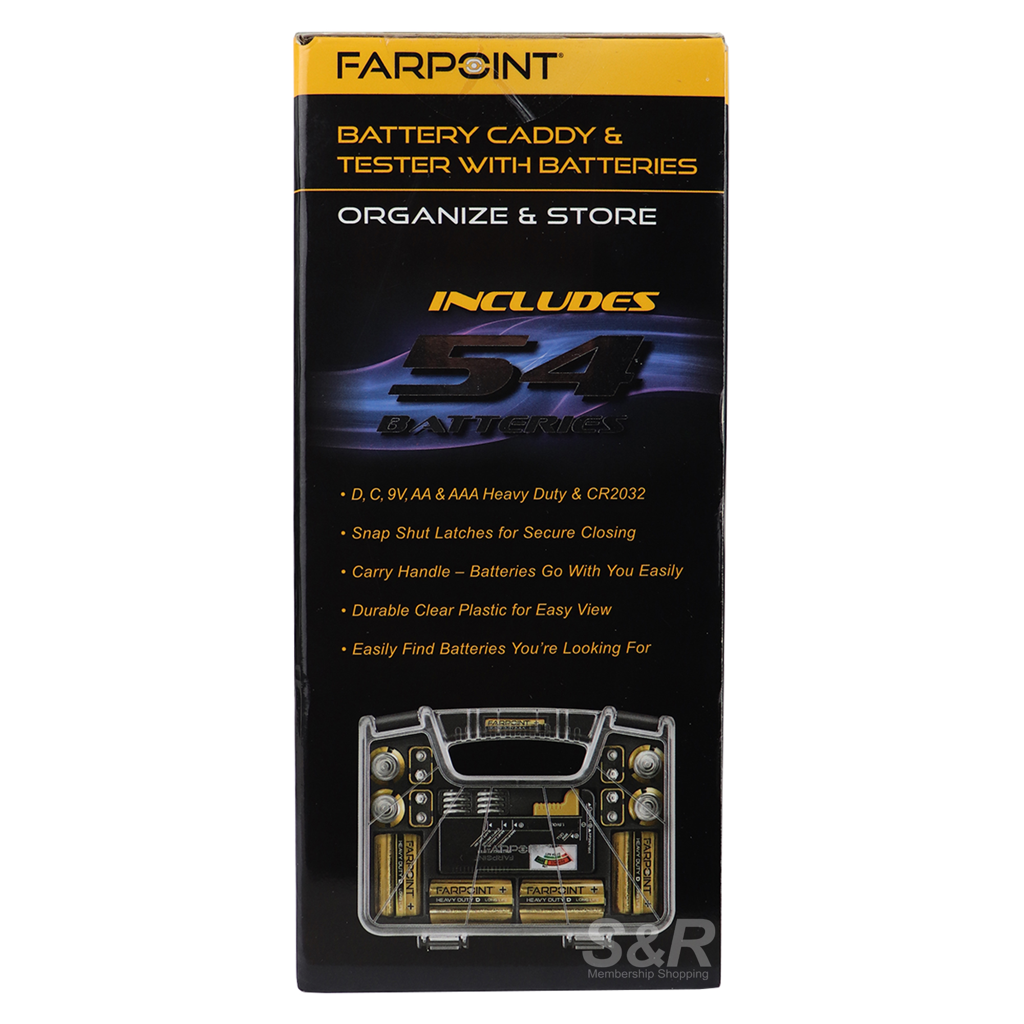 Battery caddy and tester best sale