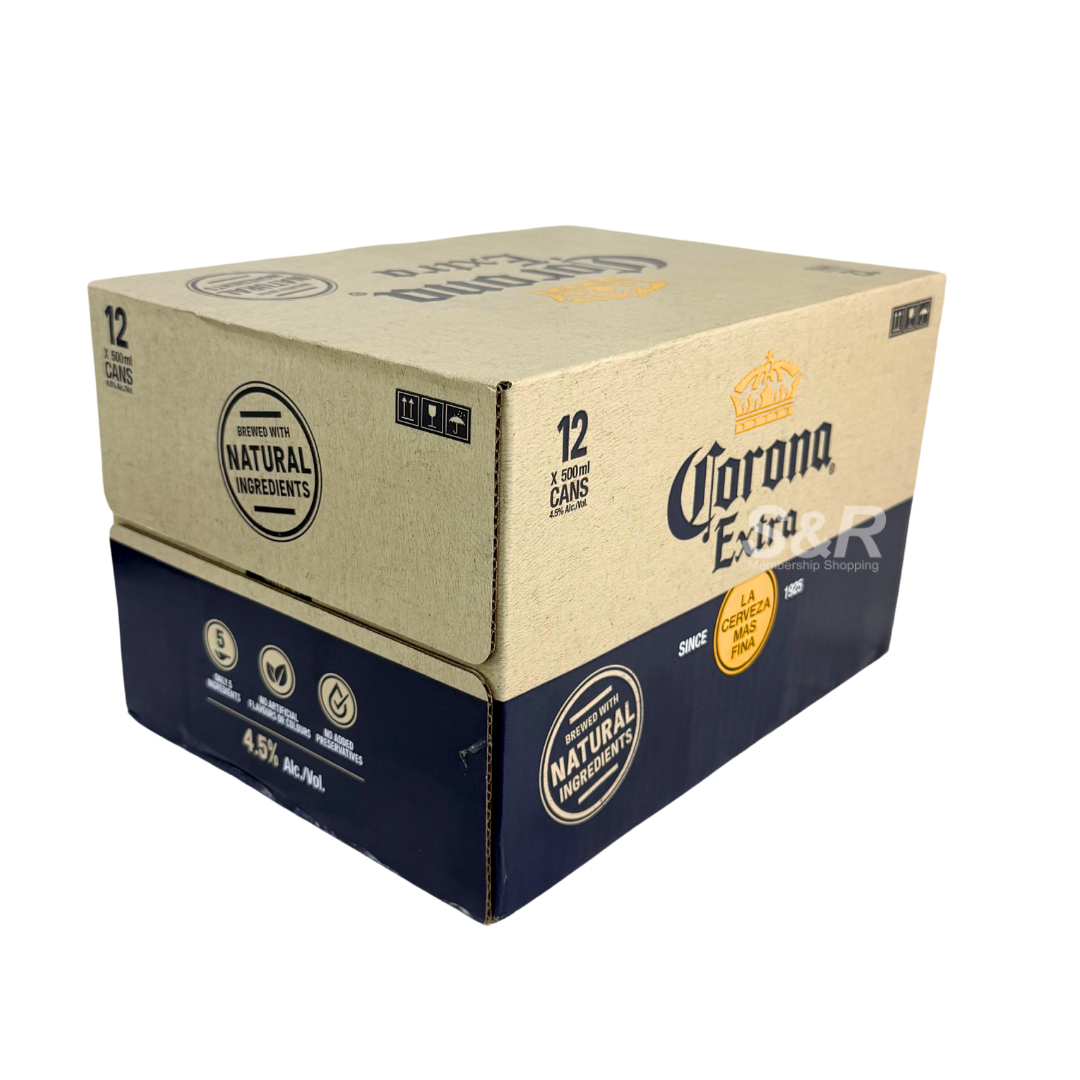 Corona Extra Beer 12 cans x 500m Corona Extra Beer 12 cans x 500m