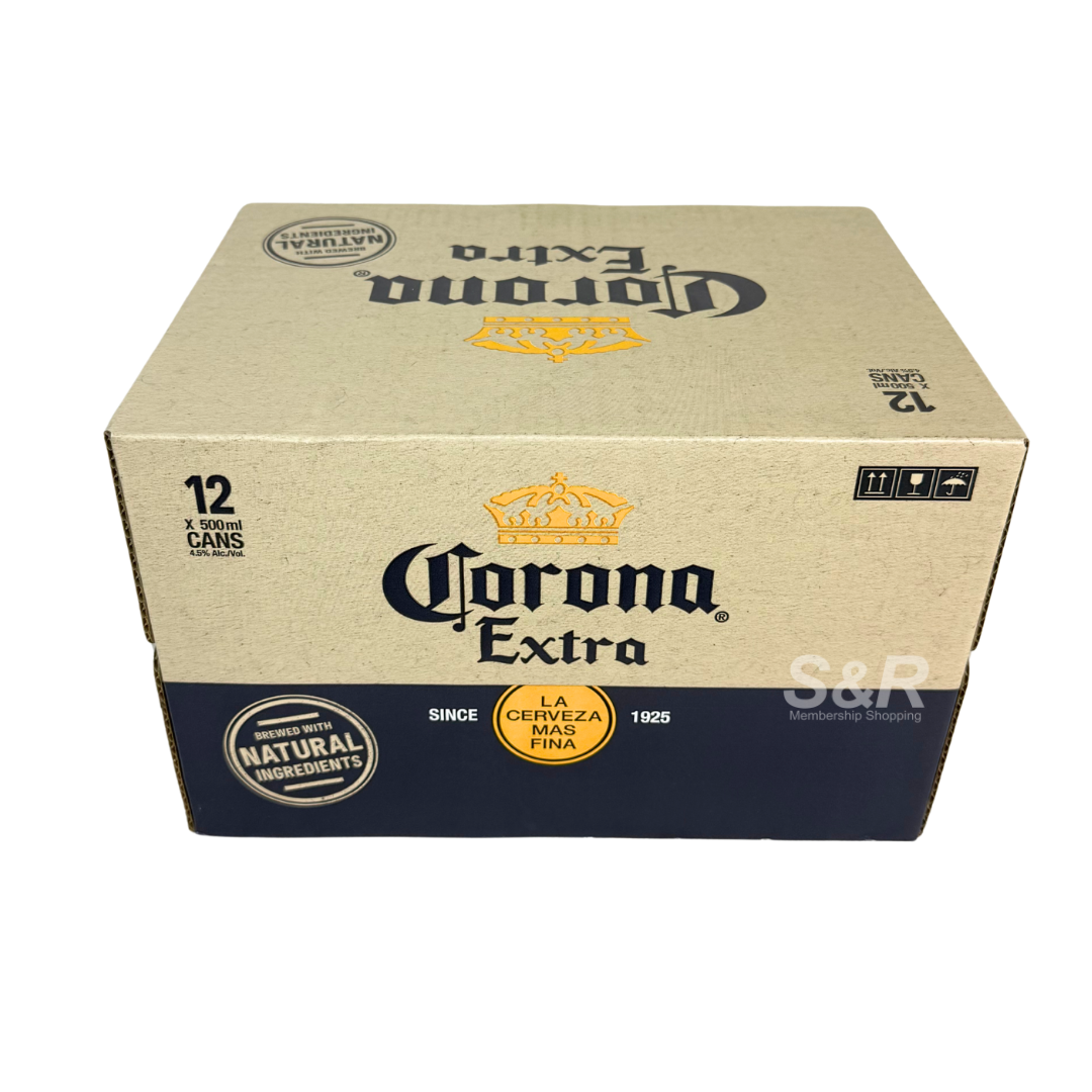 Corona Extra Beer 12 cans x 500m Corona Extra Beer 12 cans x 500m
