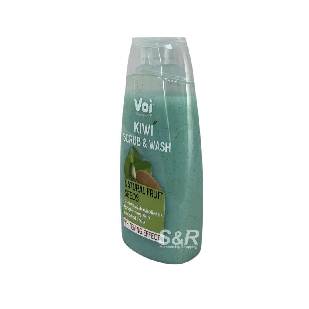 Voi Kiwi Scrub & Wash Whitening Effect 400mL Voi Kiwi Scrub & Wash Whitening Effect 400mL