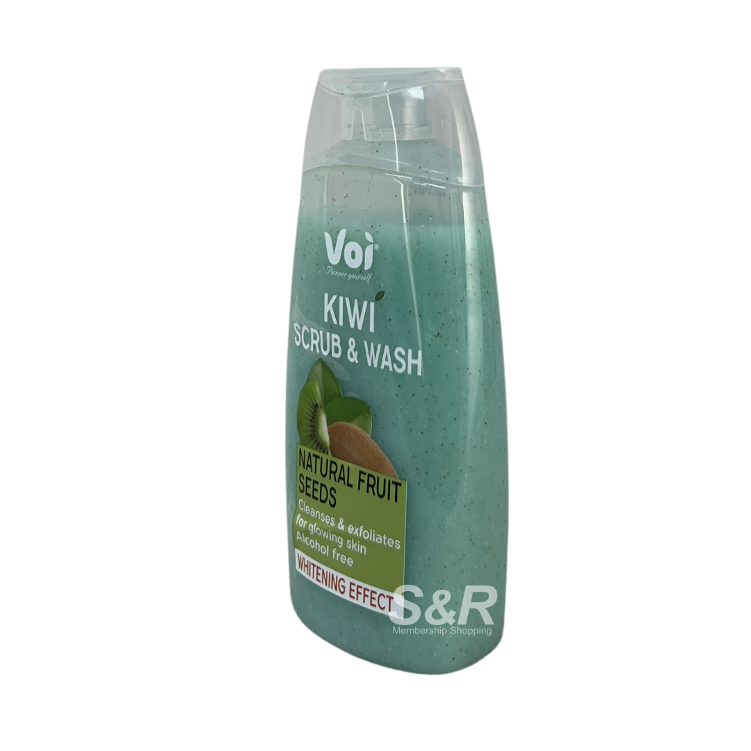 Voi Kiwi Scrub & Wash Whitening Effect 400mL Voi Kiwi Scrub & Wash Whitening Effect 400mL