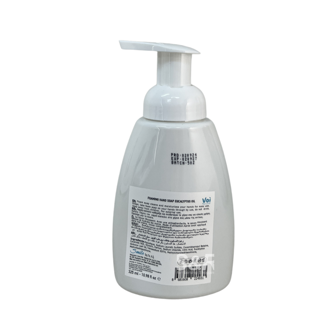 Voi Foaming Hand Soap Eucalyptus Oil 325mL Voi Foaming Hand Soap Eucalyptus Oil 325mL