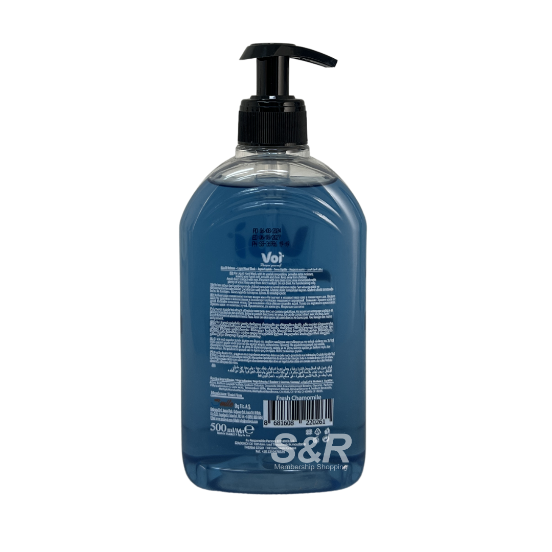 Voi Moisturising Fresh Chamomile Hand Soap 500mL Voi Moisturising Fresh Chamomile Hand Soap 500mL
