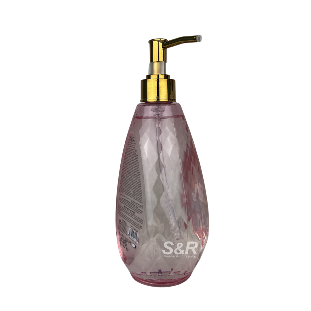 Savon De Luxe Pink Crystal Luxury Hand Soap 530mL
