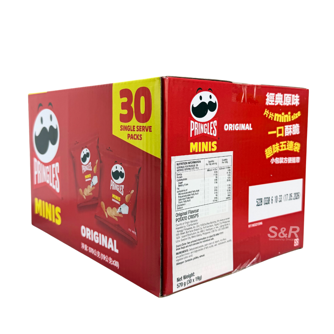 Pringles Original Minis 30 packs