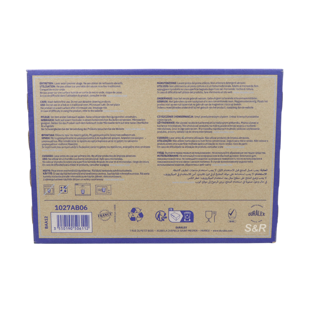 Duralex Le Picardie 6-piece Gobelet Tumbler