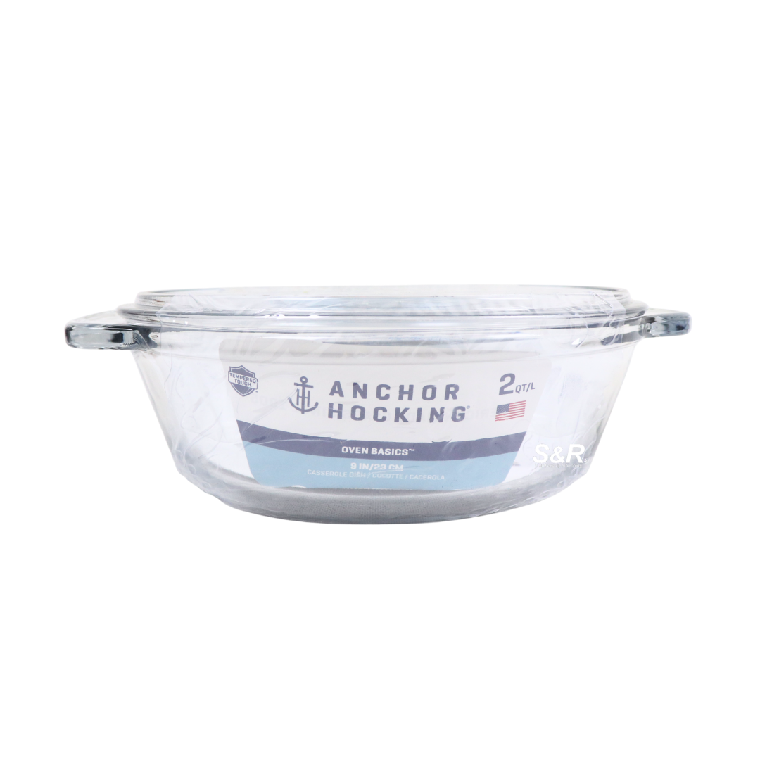 Anchor Hocking Oven Basics 9in Casserole Dish