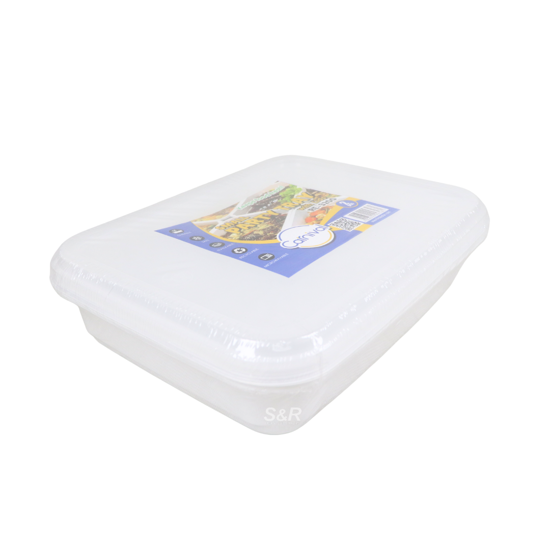 Carnival 2-piece Small Party Tray with Lids
