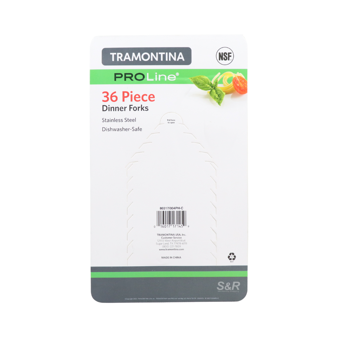 Tramontina Pro Line 36-piece Dinner Forks