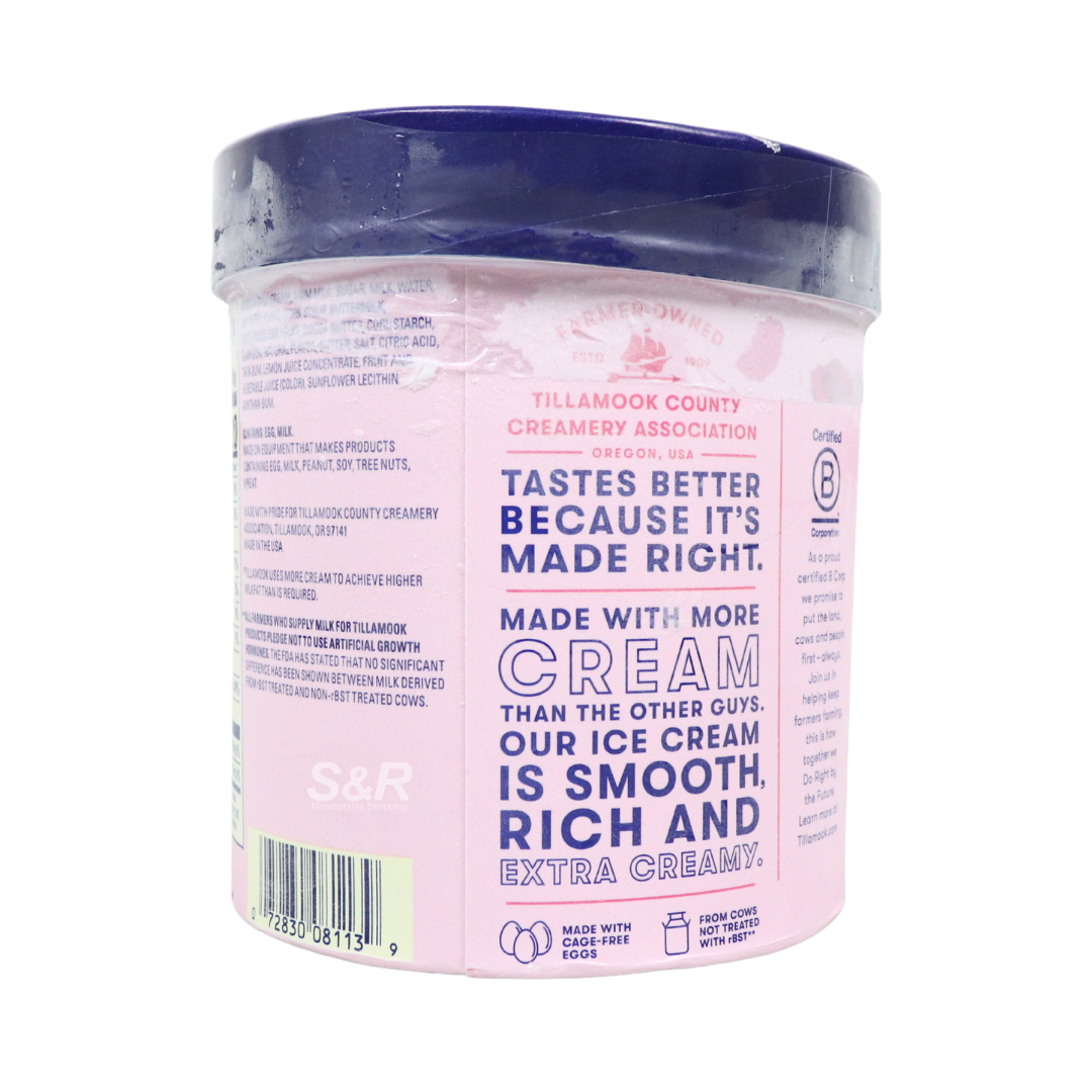 Tillamook White Chocolate Raspberry Ice Cream 1.42LTillamook White Chocolate Raspberry Ice Cream 1.42L