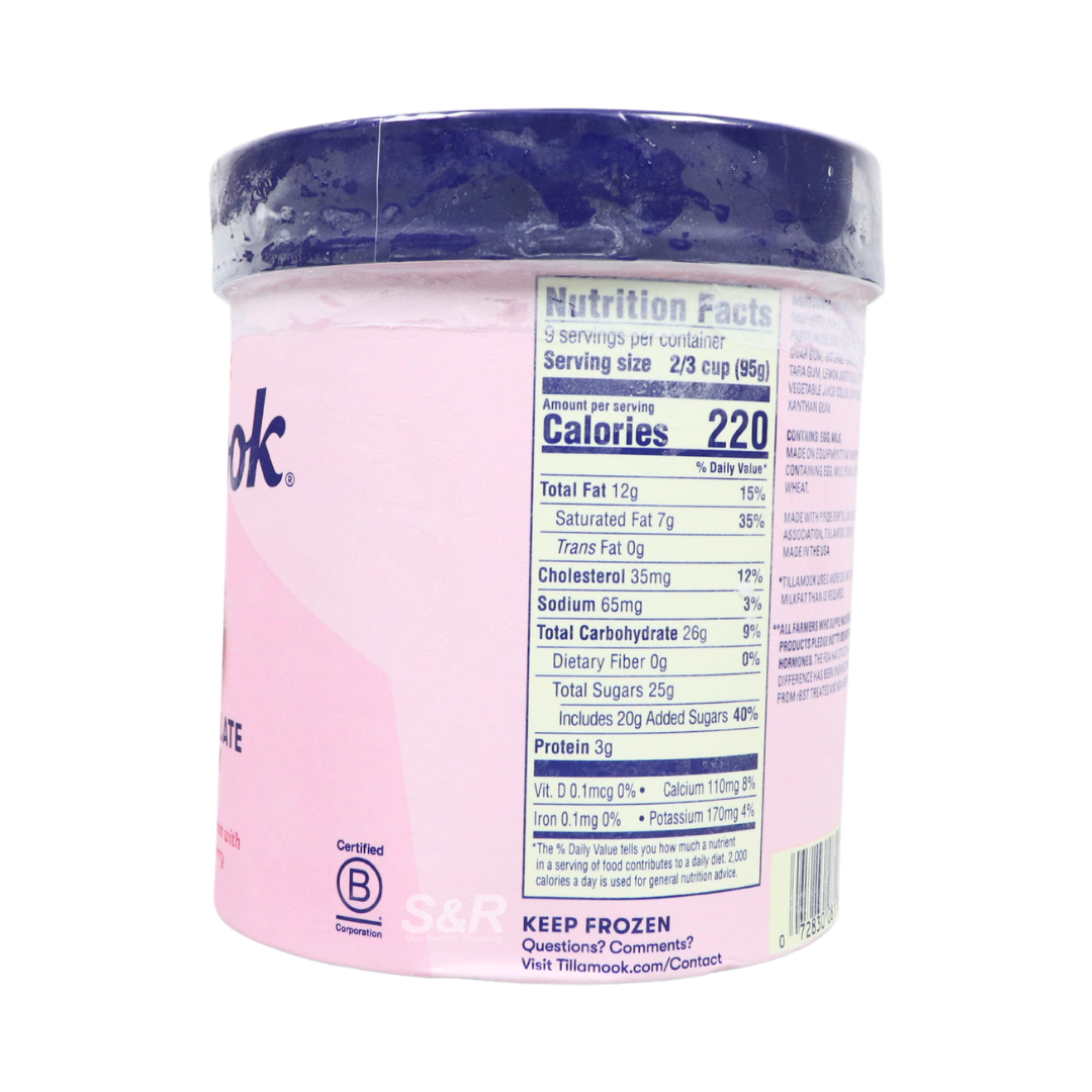 Tillamook White Chocolate Raspberry Ice Cream 1.42LTillamook White Chocolate Raspberry Ice Cream 1.42L