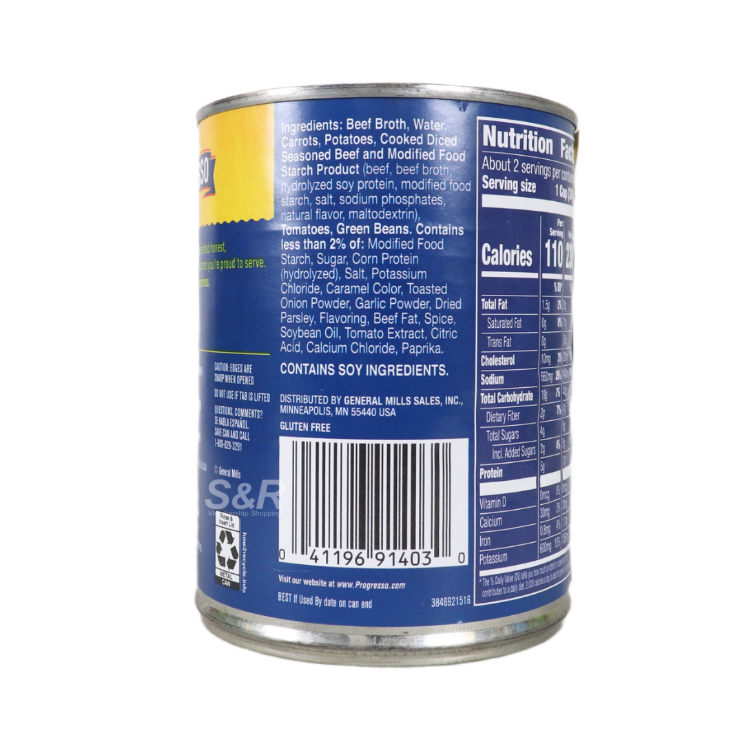 Progresso Beef Pot Roast & Country Vegetables Soup 524g