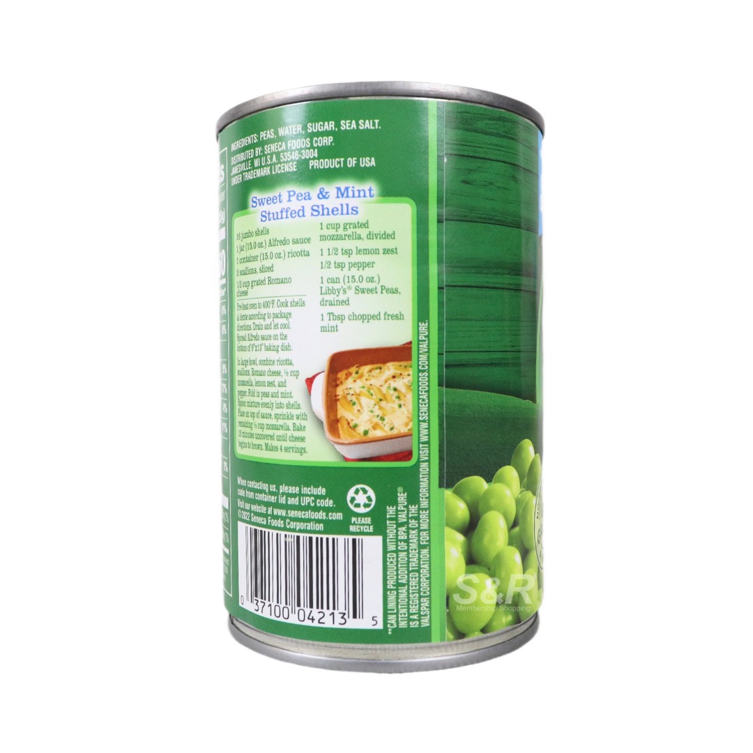 Libby's Sweet Peas 425g