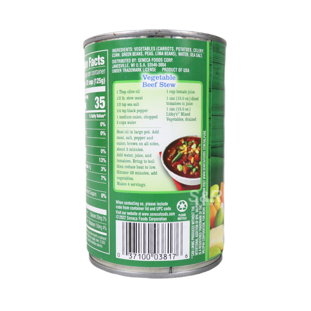 Libby's Mixed Vegetables 425g