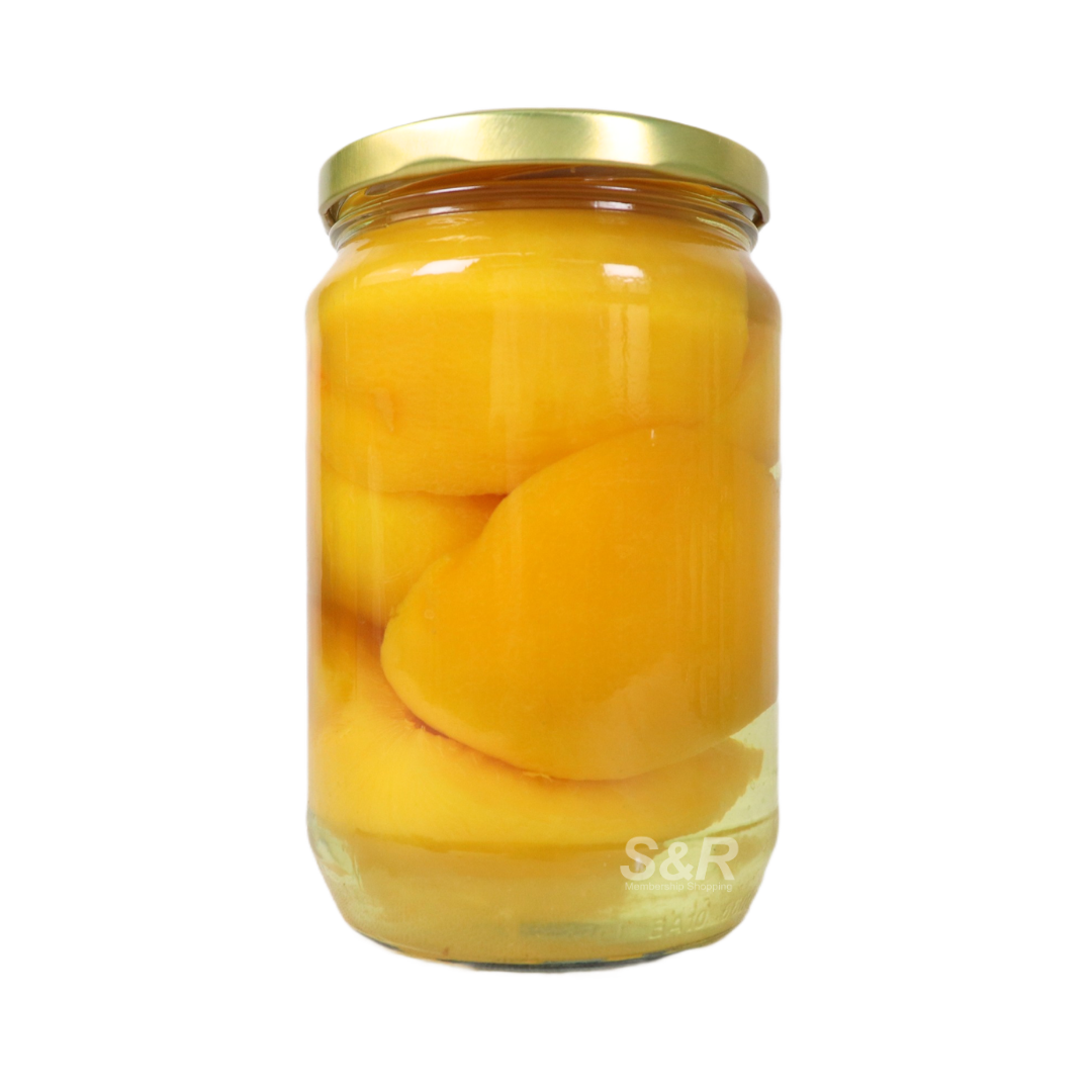 Delphi Greek Peaches Halves in Light Syrup 680g