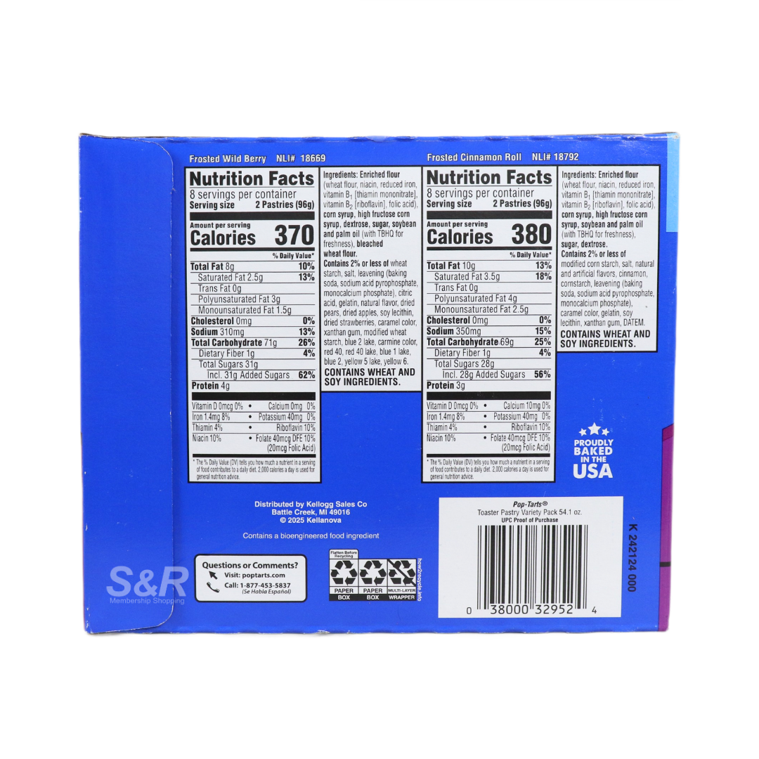 Pop Tarts Bowl Wild Berry & Cinnamon Roll Mix 32s