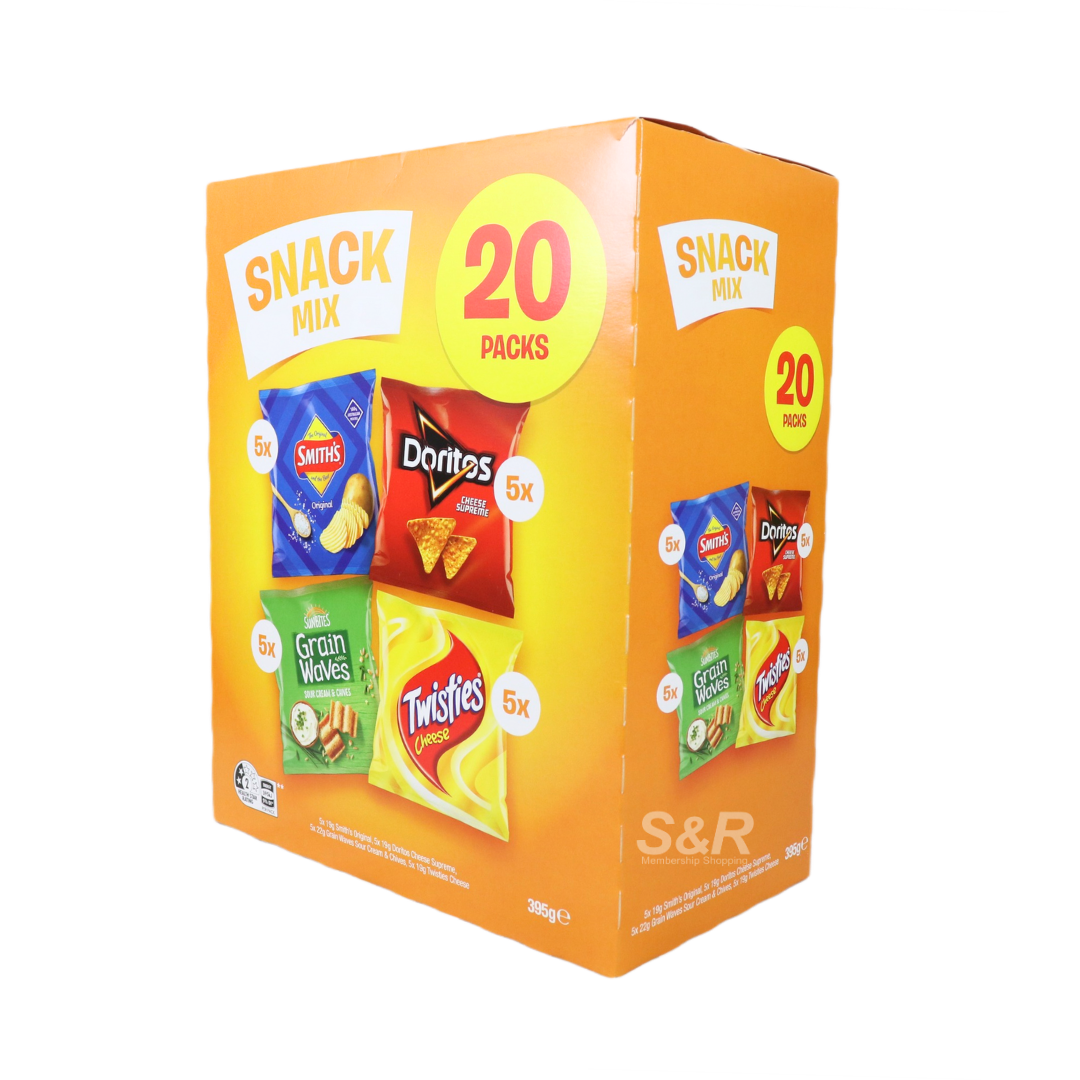 Smith's Snack Mix Chips 20-pack Multipack