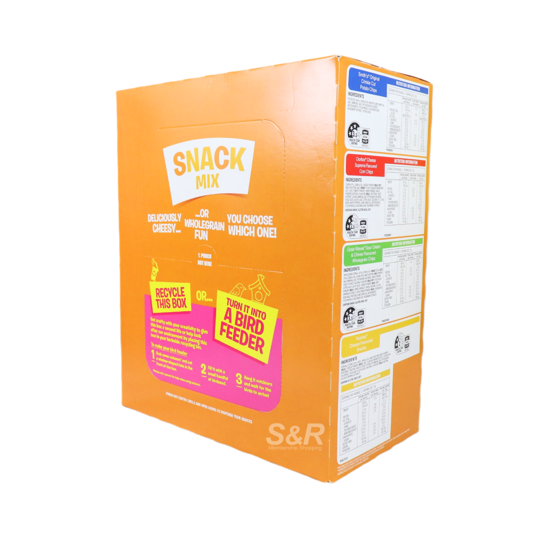 Smith's Snack Mix Chips 20-pack Multipack